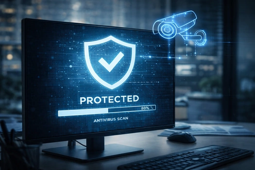 Protection antivirus et surveillance des systèmes informatiques contre les virus, ransomwares et autres menaces